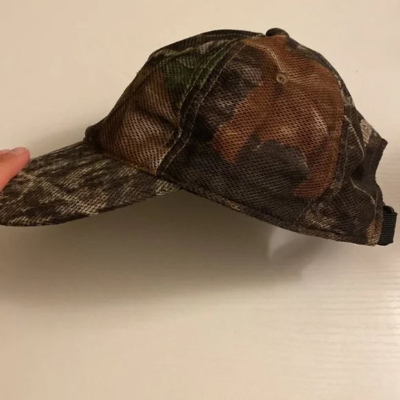Gander Mountain Camouflage Velcro Back Fishing Outdoor Baseball Hat OS - Picture 7 of 10